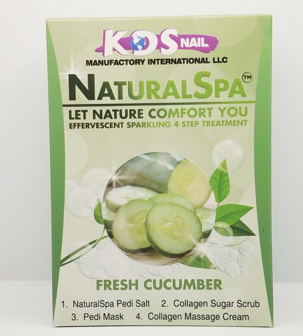 KDS Deluxe Pedicure 4 Step - Cucumber - Case of 88
