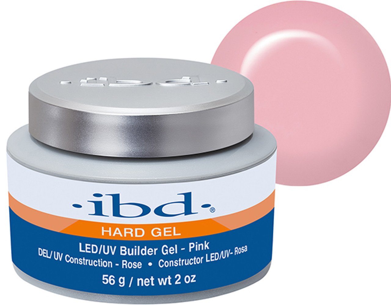 IBD Pink Builder Gel (Jar) - 2oz (14g)