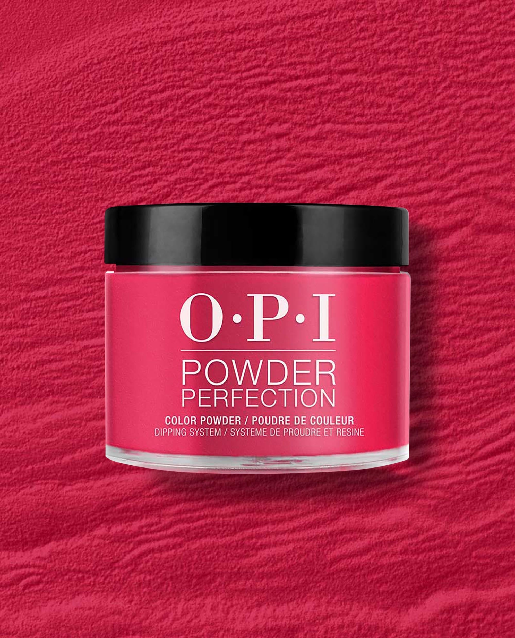 OPI Powder Perfection DPU12 Red Heads Ahead dipping powder