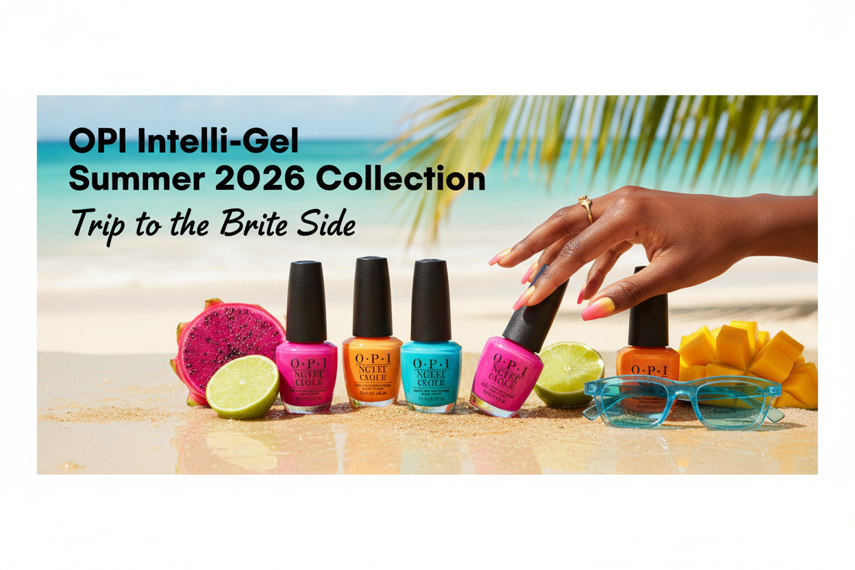 OPI Trip to the Brite Side Summer 2026 Banner