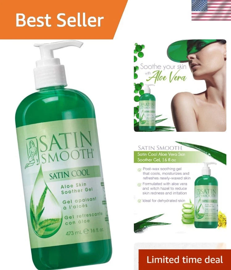 Satin Cool Aloe Vera Gel 16oz
