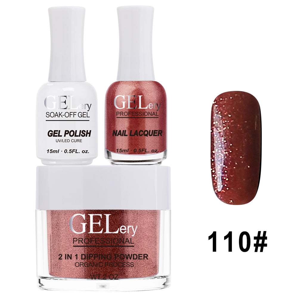 Bộ ba GELery 3 trong 1 - Gel, Sơn mài & Nhúng - #110