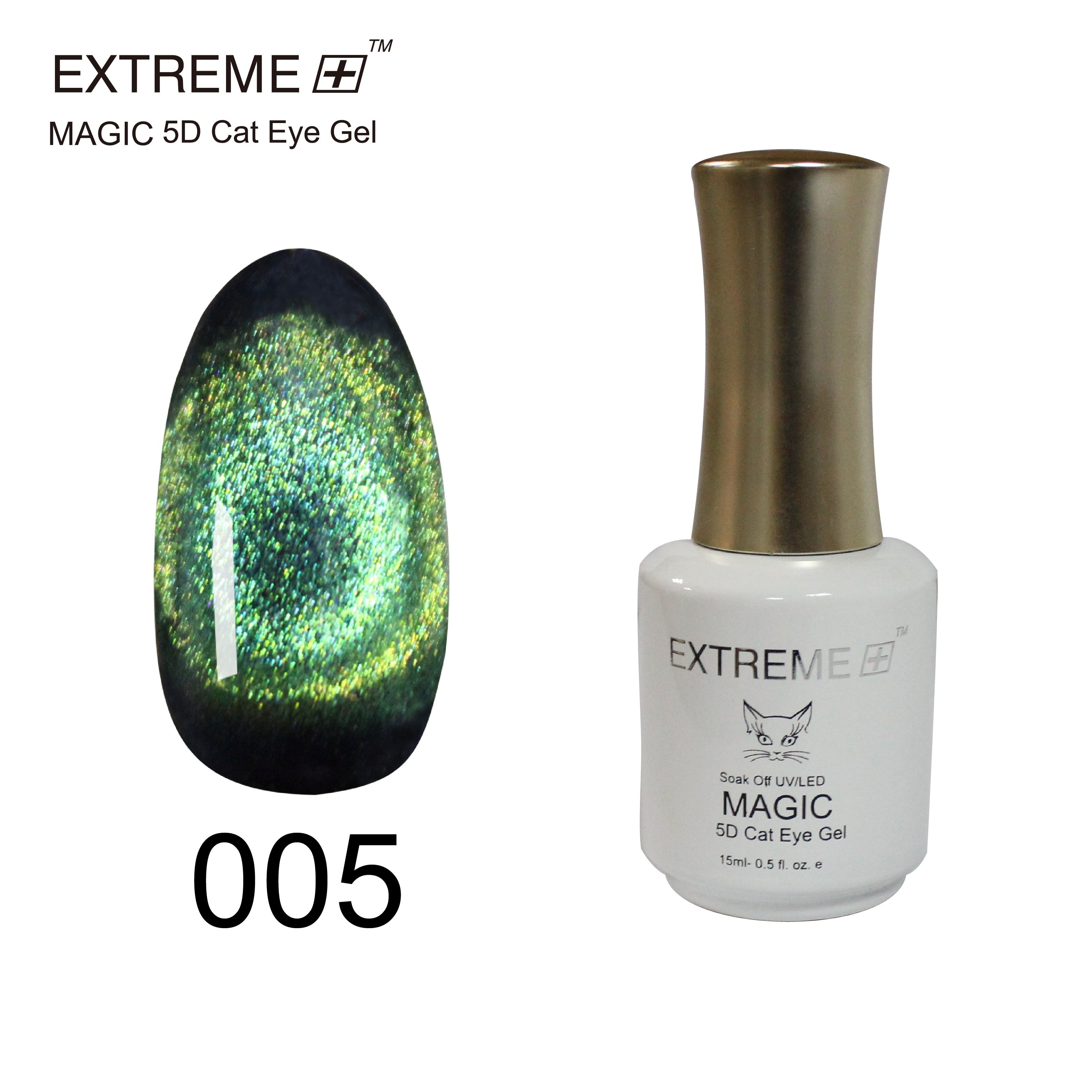 Extreme+ Magic 5D Cat Eye Gel #005 (Clearance)