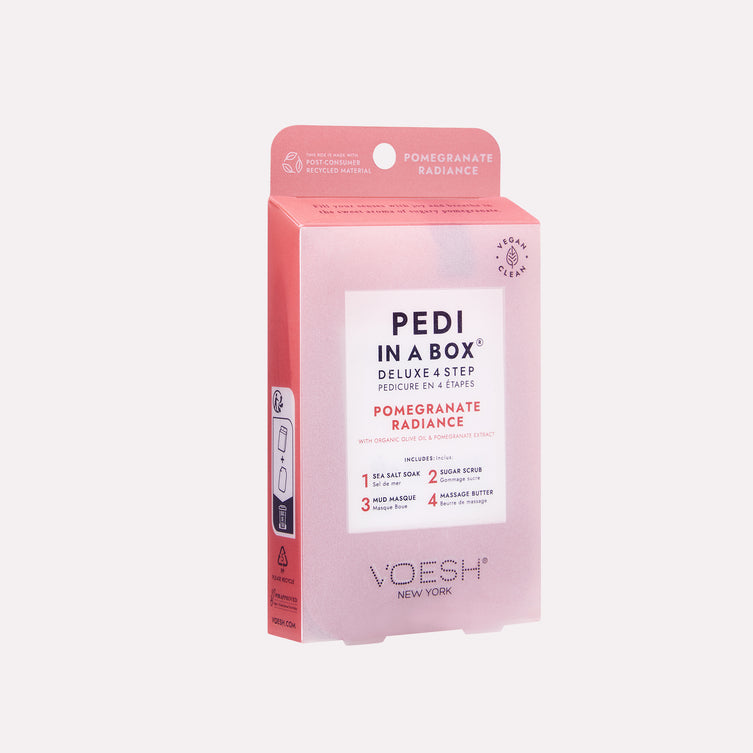 VOESH Deluxe Pedicure 4 bước - Pomegranate Radiance - Hộp 50 cái