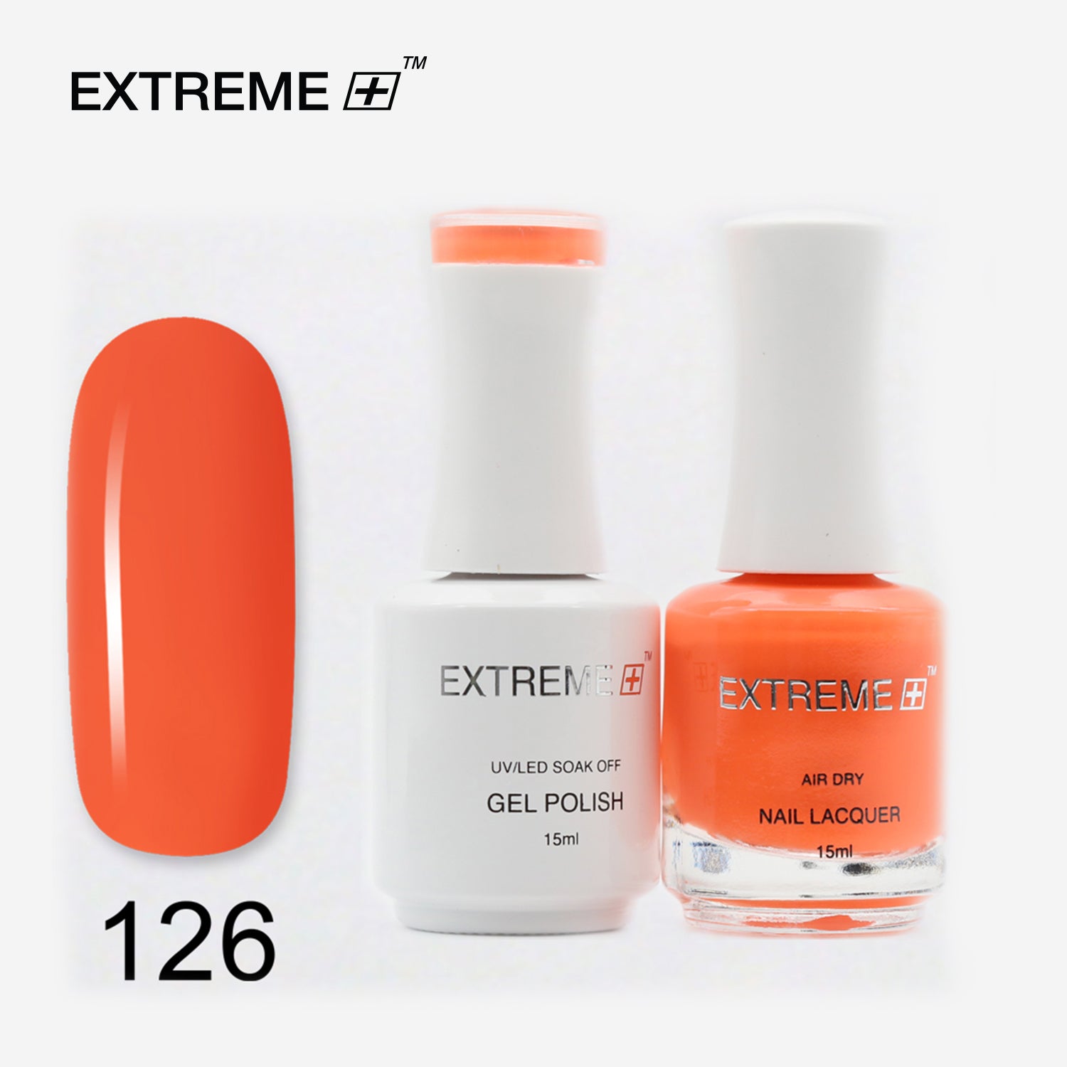 EXTREME+ CLASSIC Gel Matching Lacquer (Duo) - #126