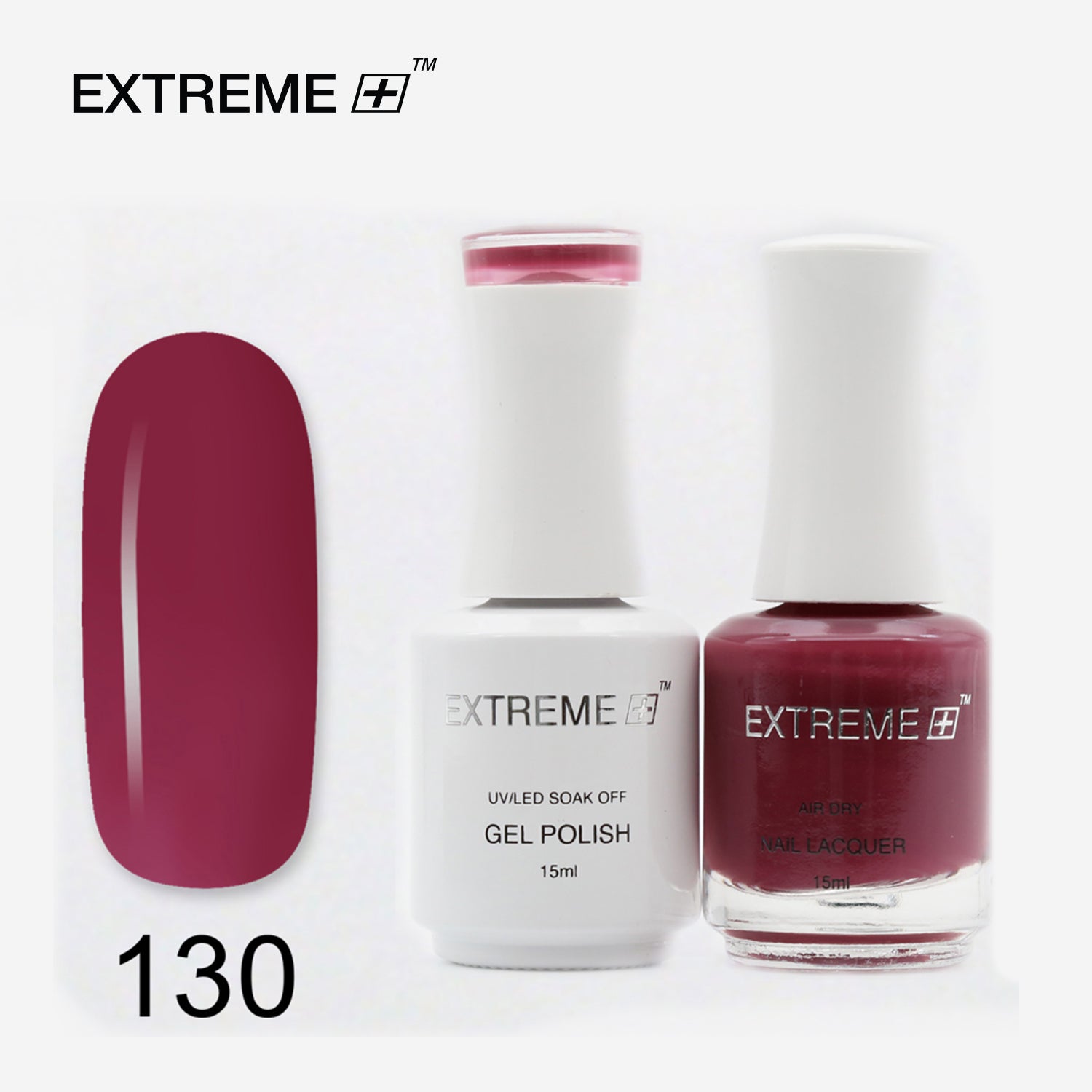 EXTREME+ CLASSIC Gel Matching Lacquer (Duo) - #130