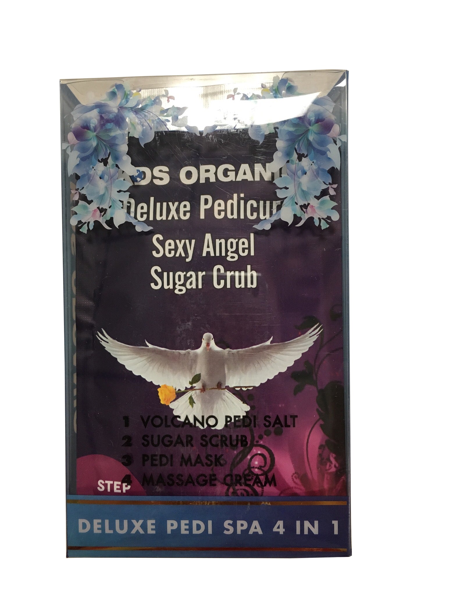 KDS Deluxe Pedicure 4 Step - Sexy Angle - Kit