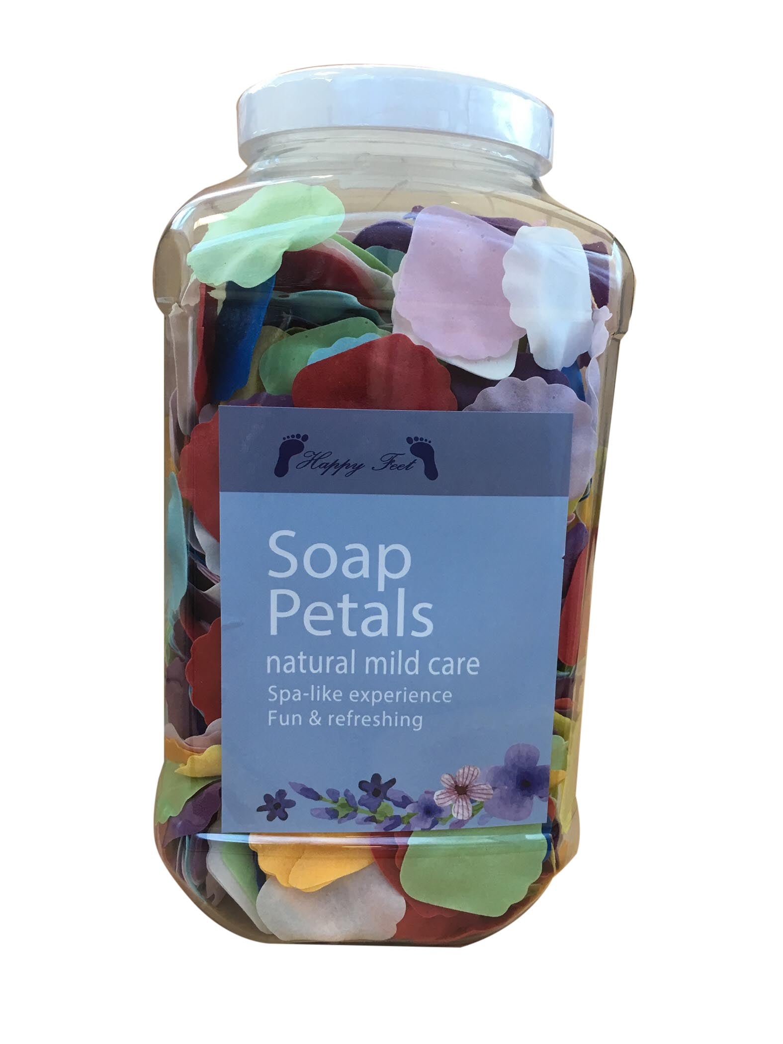 Happy Feet Soap Petals - Mix Color - Case of 4