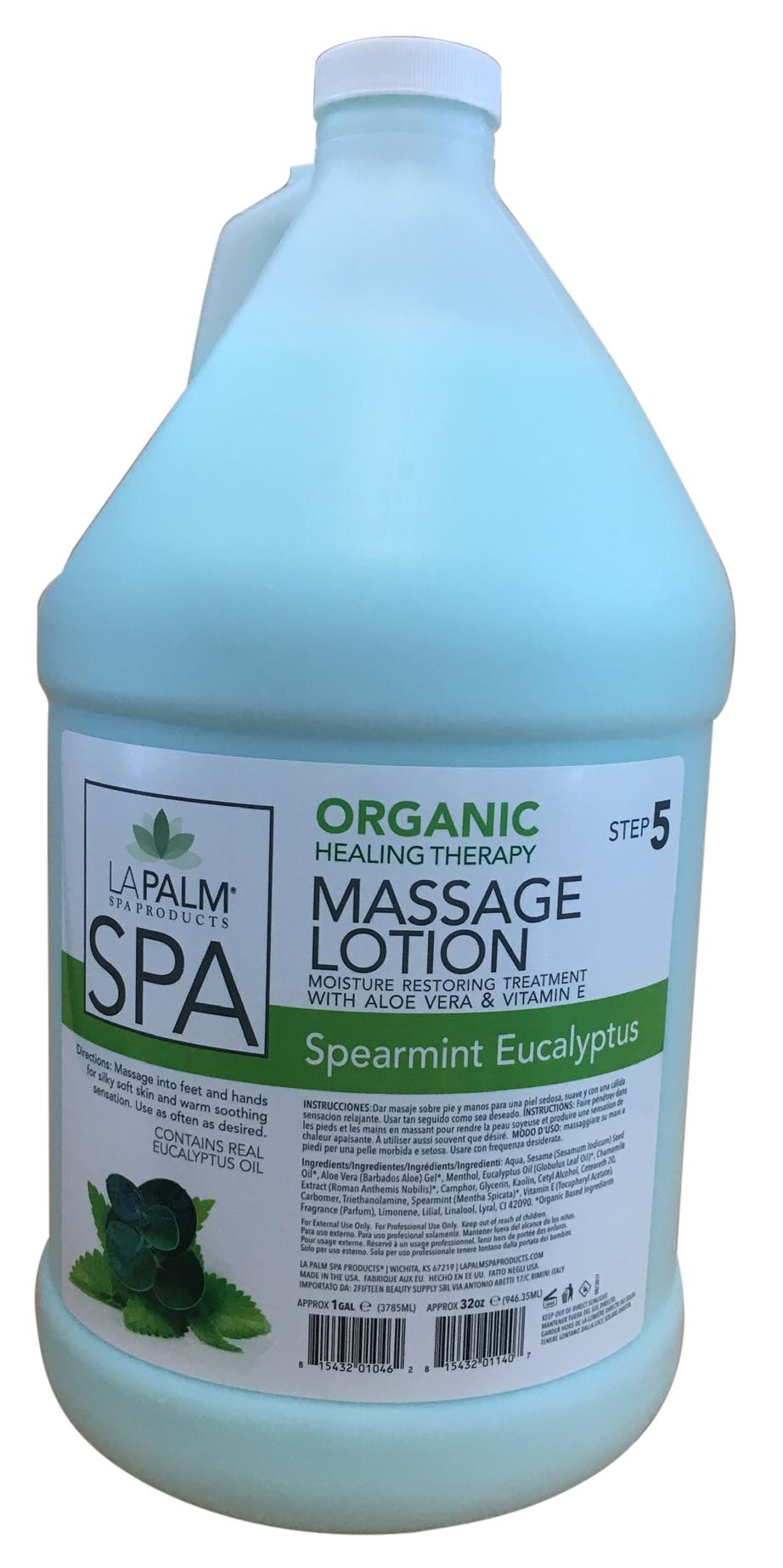 La Palm Lotion - Spearmint - Gallon
