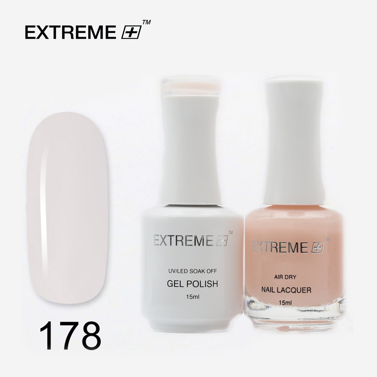 EXTREME+ CLASSIC Gel Matching Lacquer (Duo) - #178