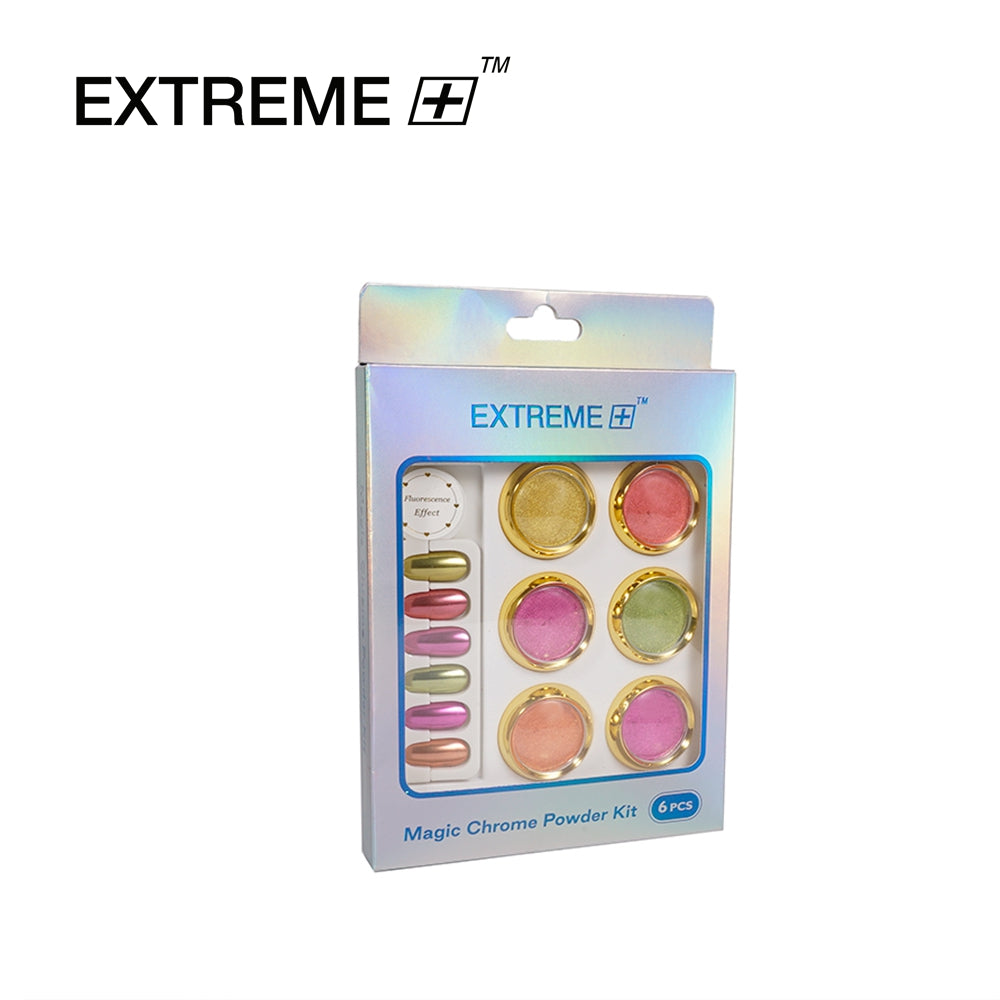 EXTREME+ Fluorescence Effect Chrome Powder Kit 6 colors