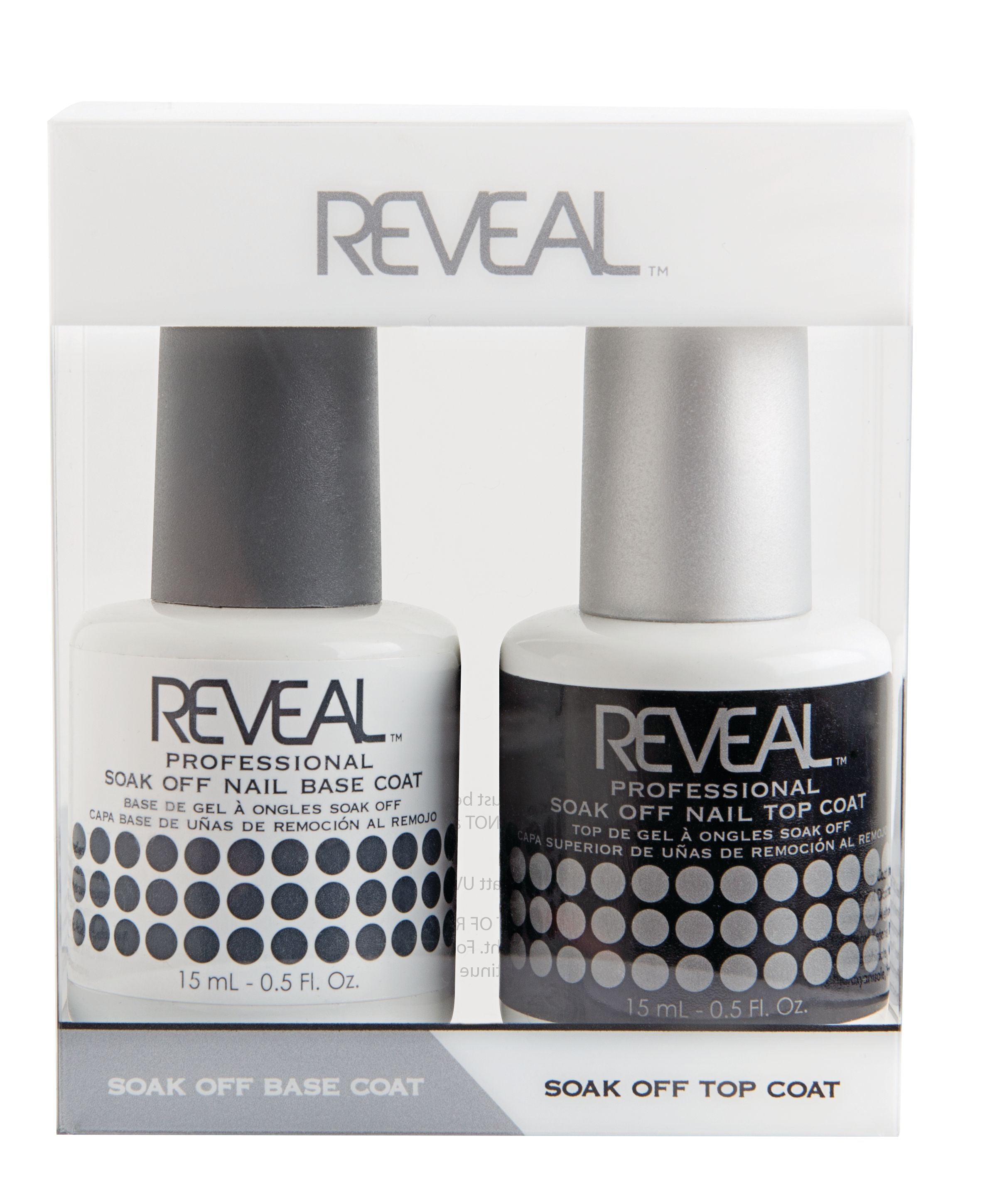 Bộ đôi sơn bóng và sơn móng Reveal - Top & Base