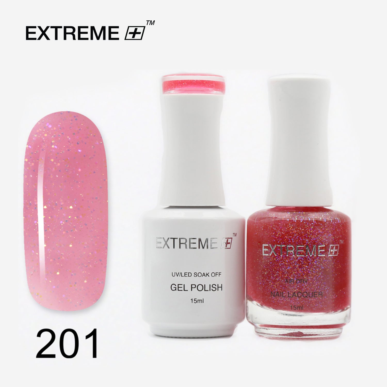 EXTREME+ CLASSIC Gel Matching Lacquer (Duo) - #201