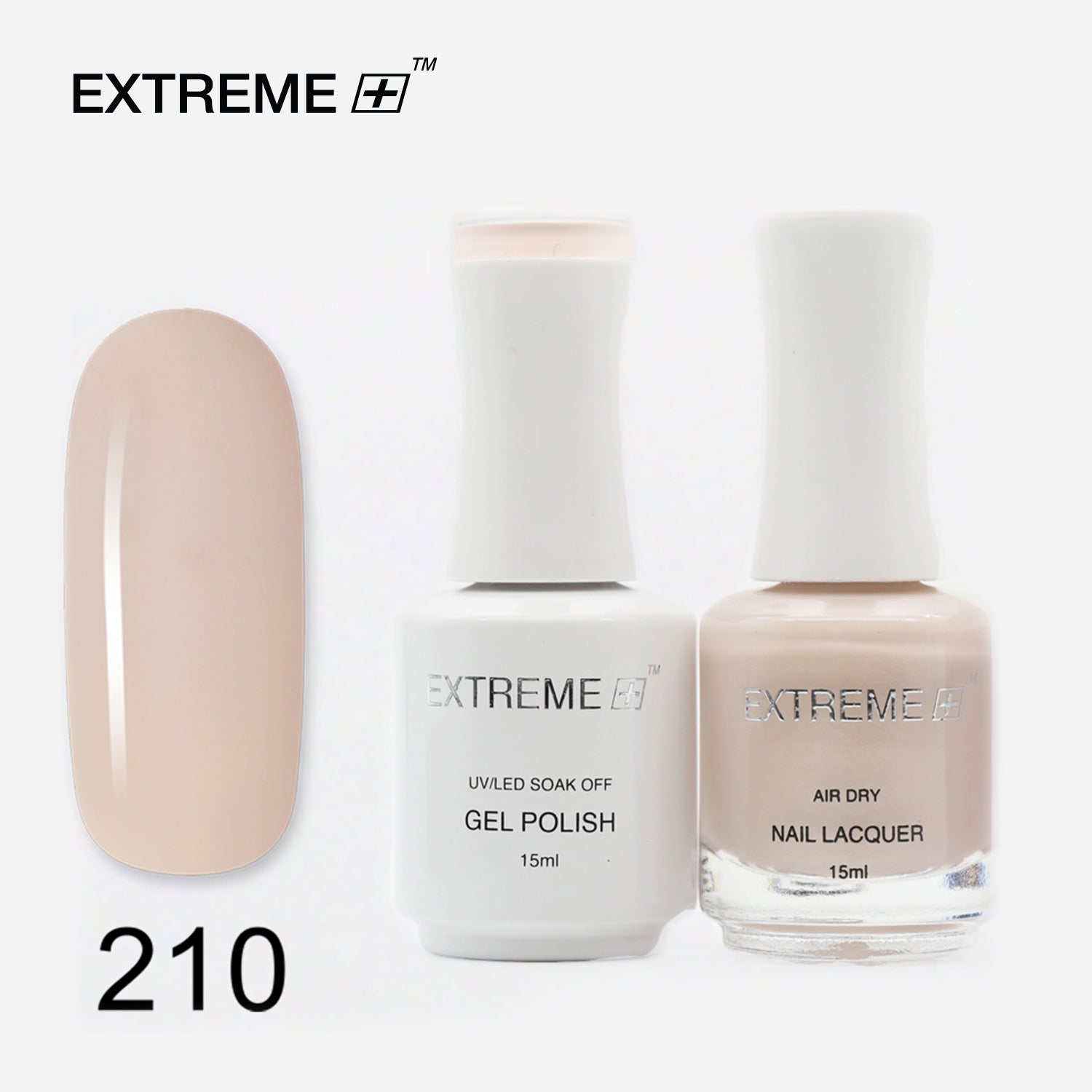 EXTREME+ CLASSIC Gel Matching Lacquer (Duo) - #210