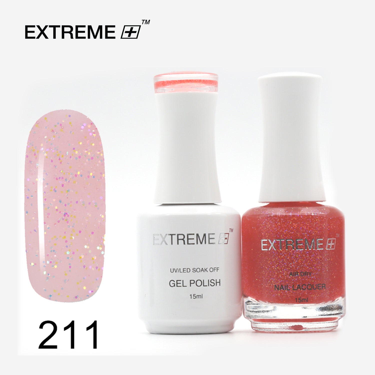 EXTREME+ CLASSIC Gel Matching Lacquer (Duo) - #211