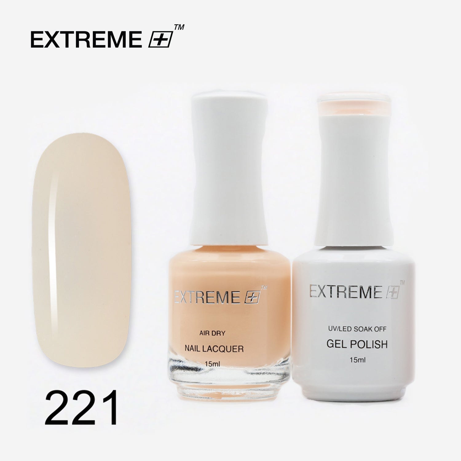 EXTREME+ CLASSIC Gel Matching Lacquer (Duo) - #221