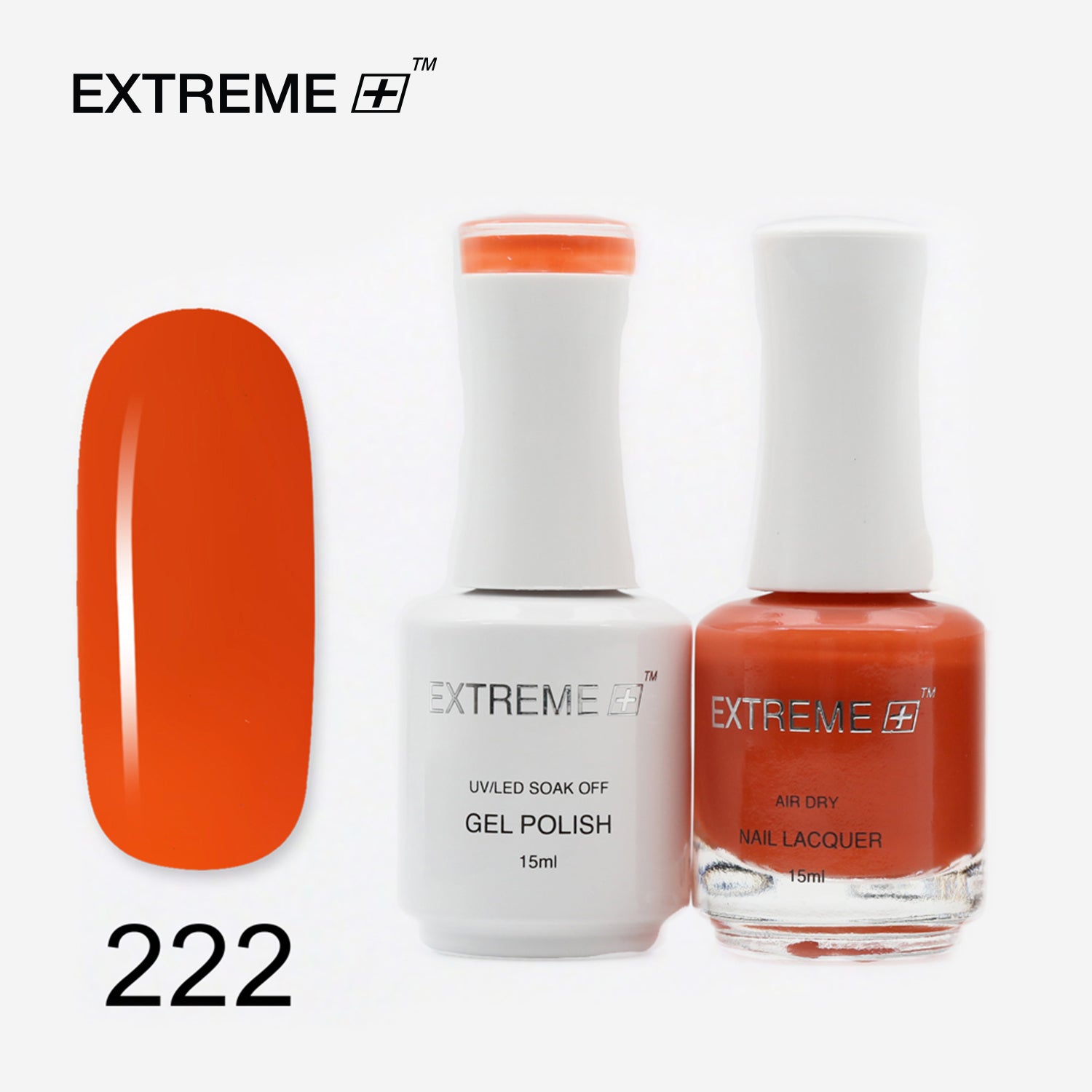 EXTREME+ CLASSIC Gel Matching Lacquer (Duo) - #222