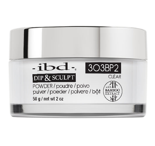 Bột nhúng IBD Pink & White 2 Oz - Clear 303BP2