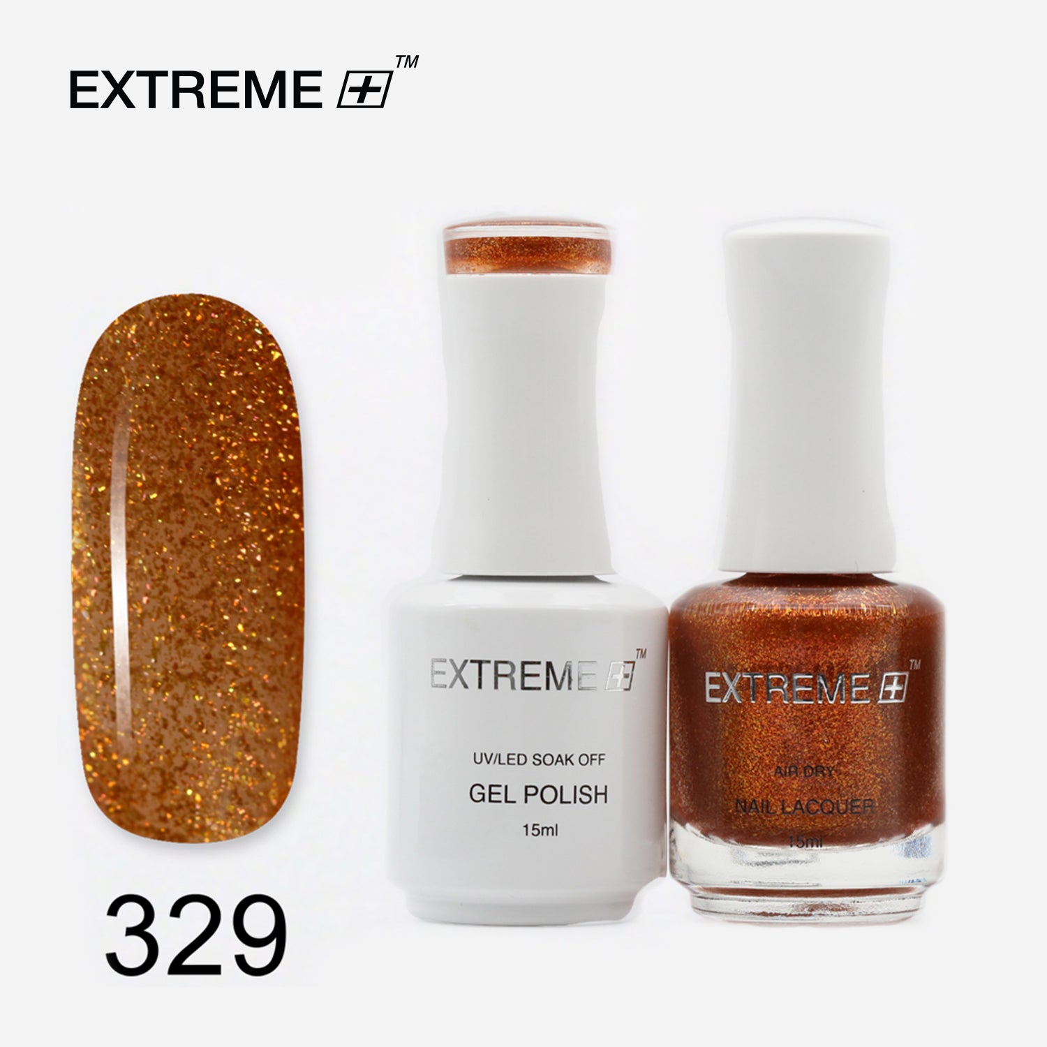 EXTREME+ CLASSIC Gel Matching Lacquer (Duo) - #329