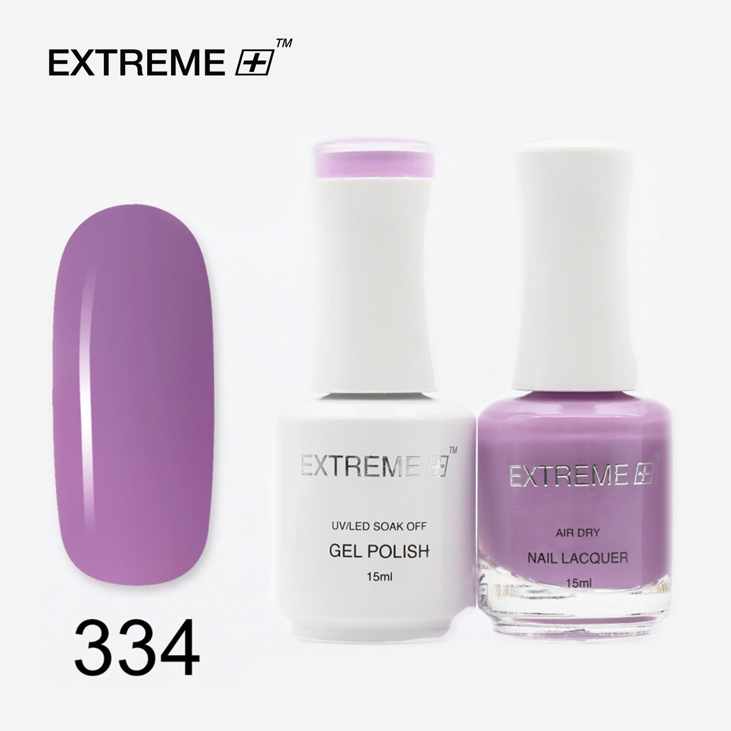 EXTREME+ CLASSIC Gel Matching Lacquer (Duo) - #334