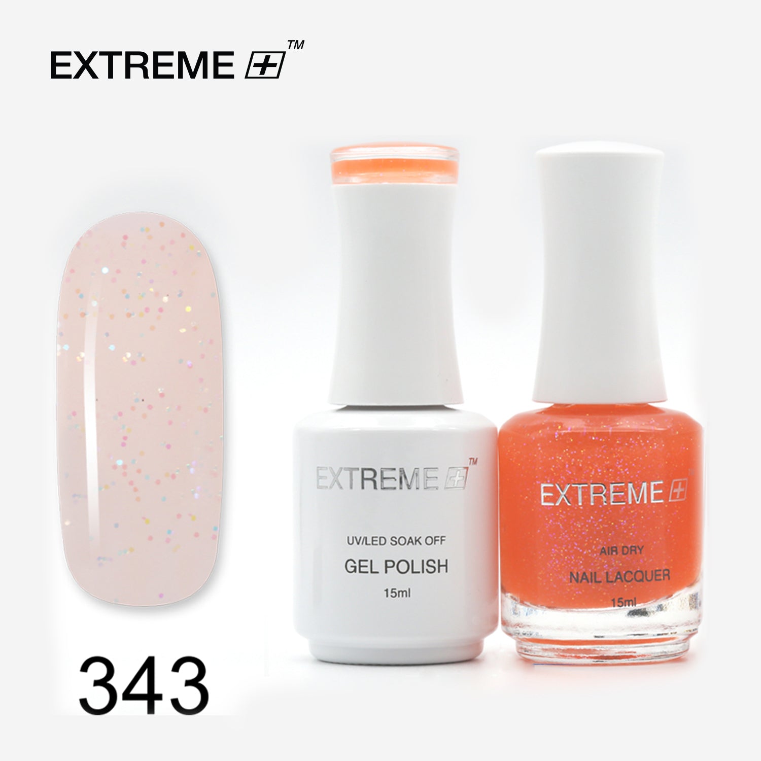 EXTREME+ CLASSIC Gel Matching Lacquer (Duo) - #343