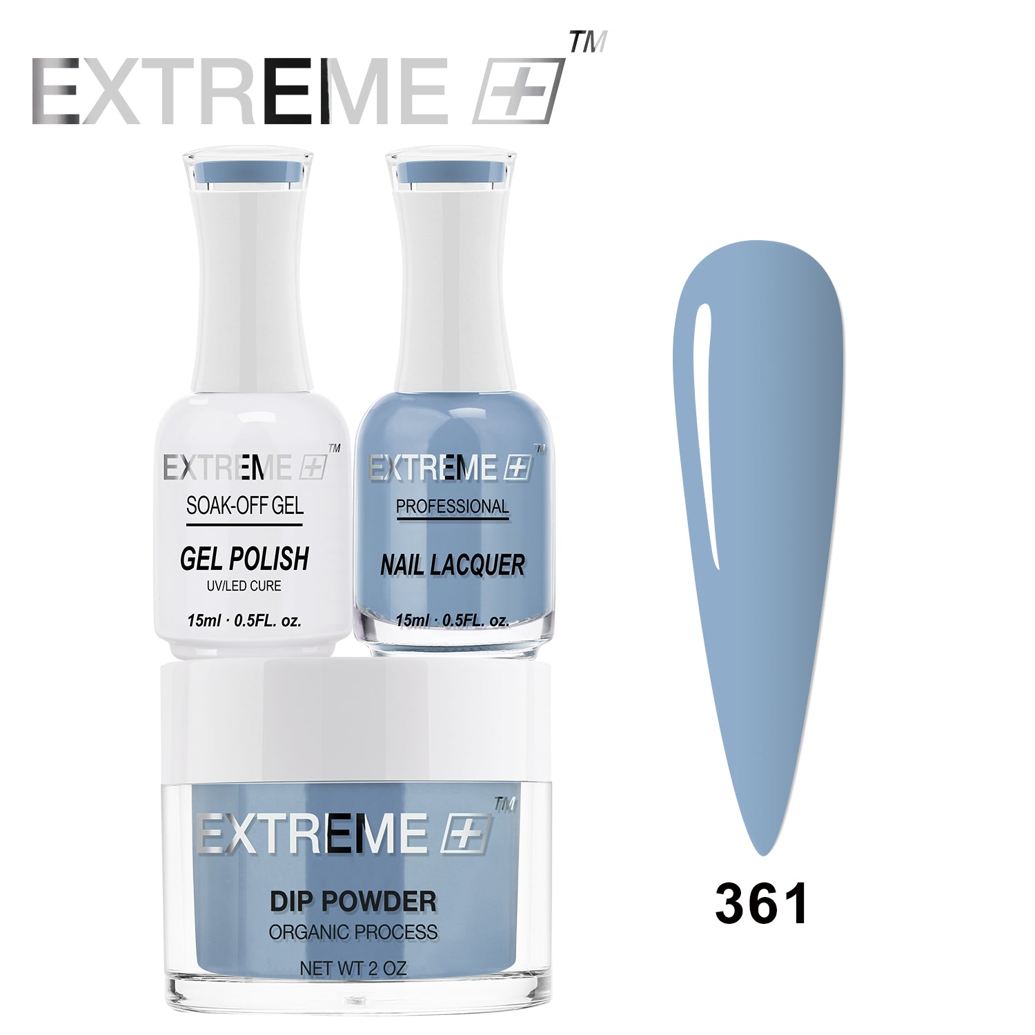 Bộ Combo EXTREME+ 3 trong 1 - Gel, Sơn mài & Nhúng - #361