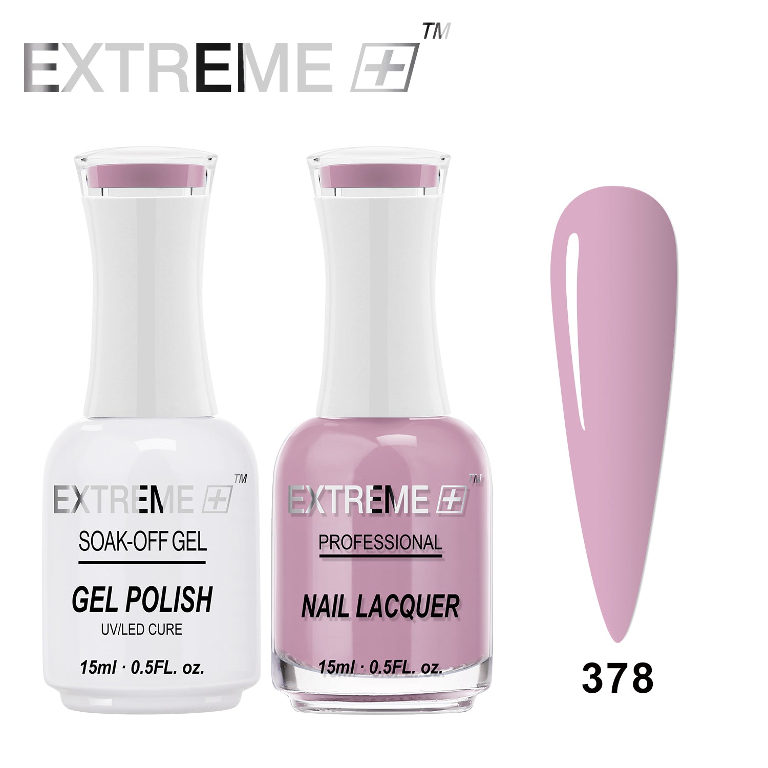 EXTREME+ CLASSIC Gel Matching Lacquer (Duo) - #378