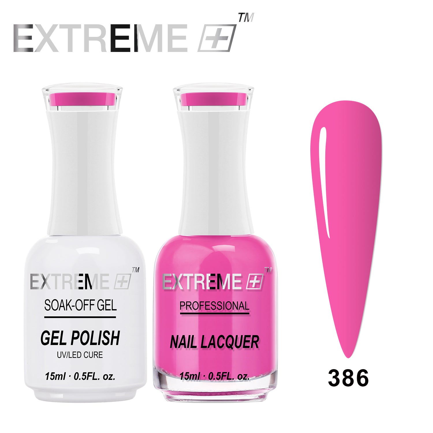 EXTREME+ CLASSIC Gel Matching Lacquer (Duo) - #386
