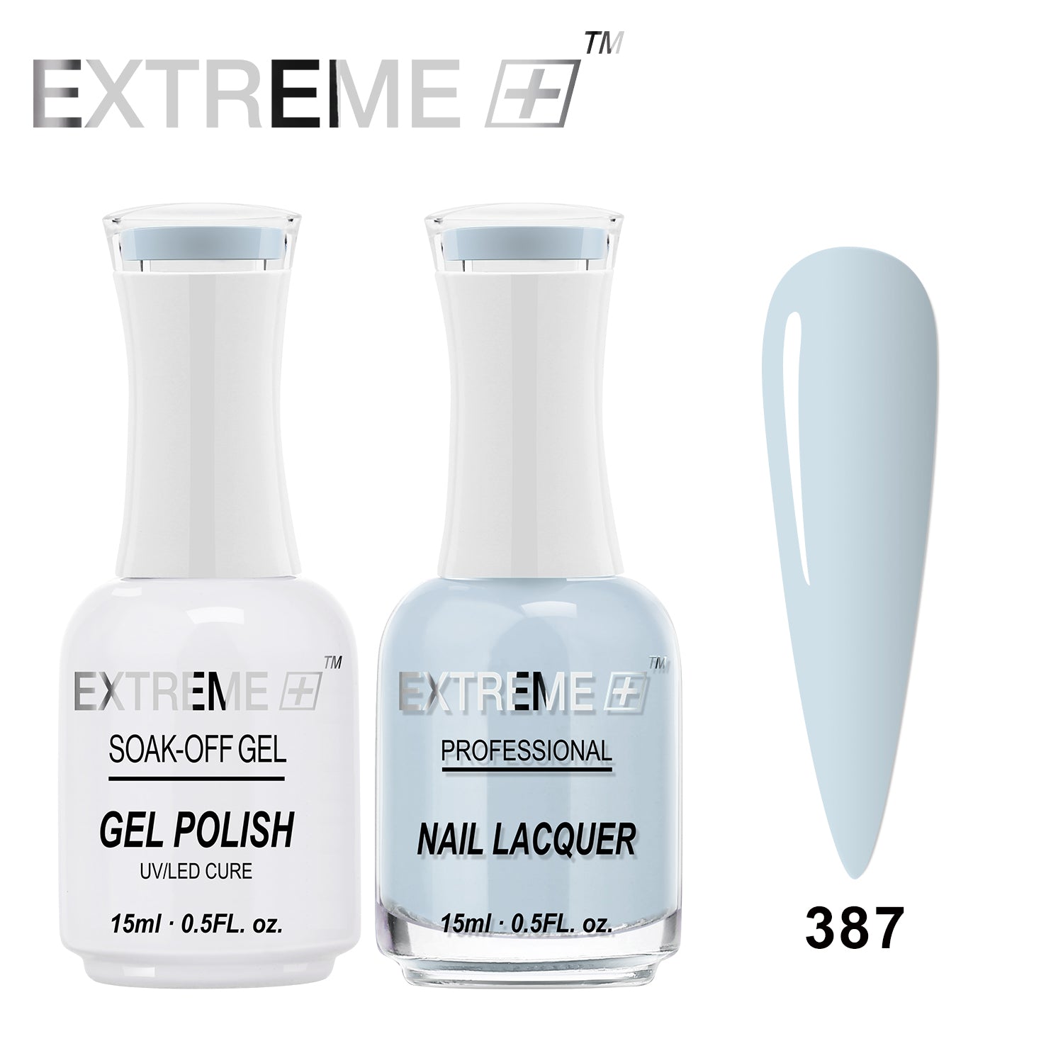 EXTREME+ CLASSIC Gel Matching Lacquer (Duo) - #387