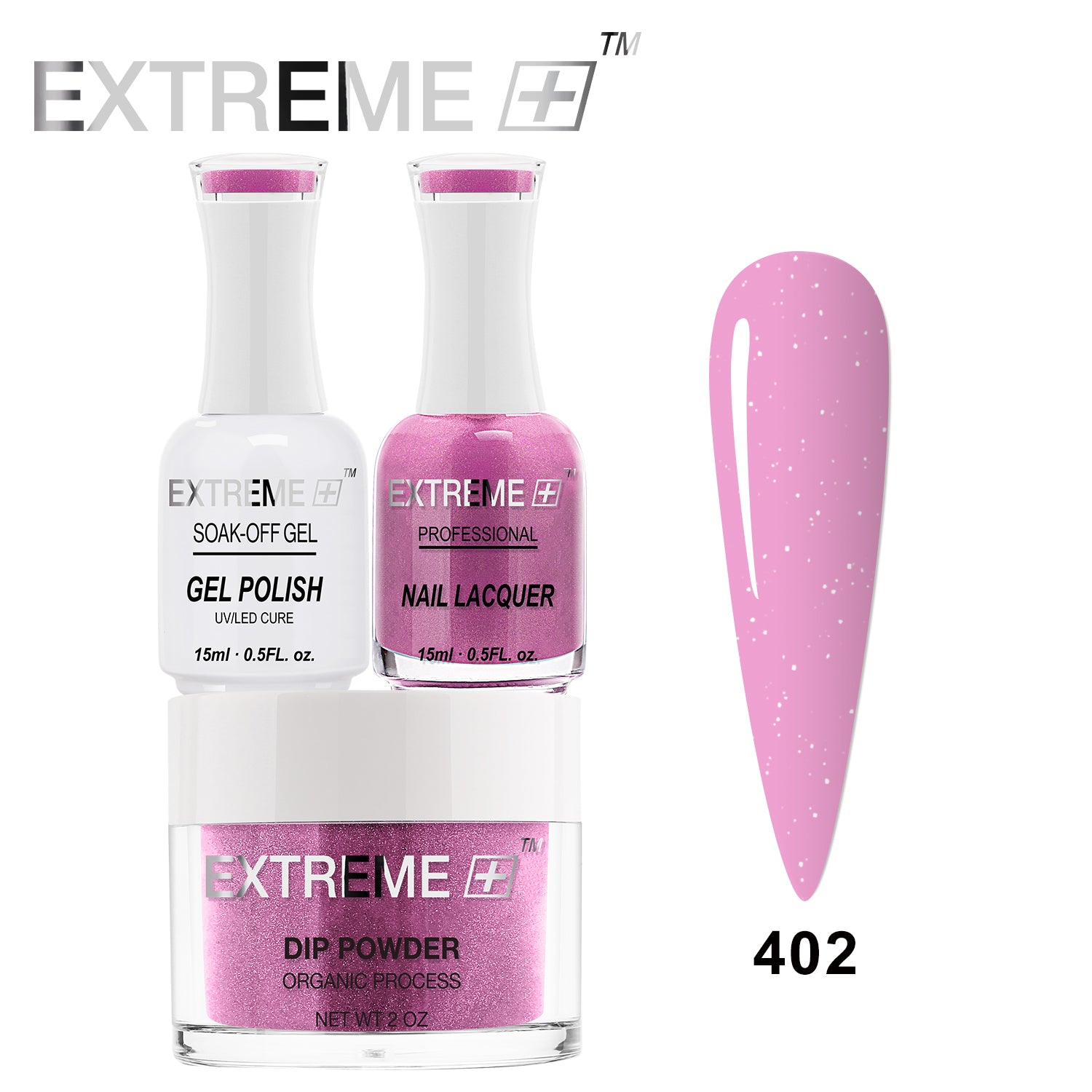 Bộ Combo EXTREME+ 3 trong 1 - Gel, Sơn mài & Nhúng - #402
