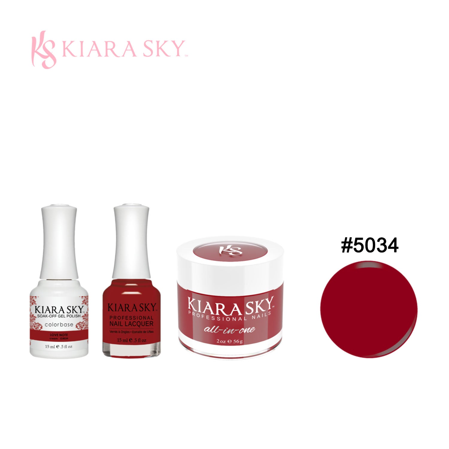 Kiara Sky All-in-One Trio - 5034 Love Note