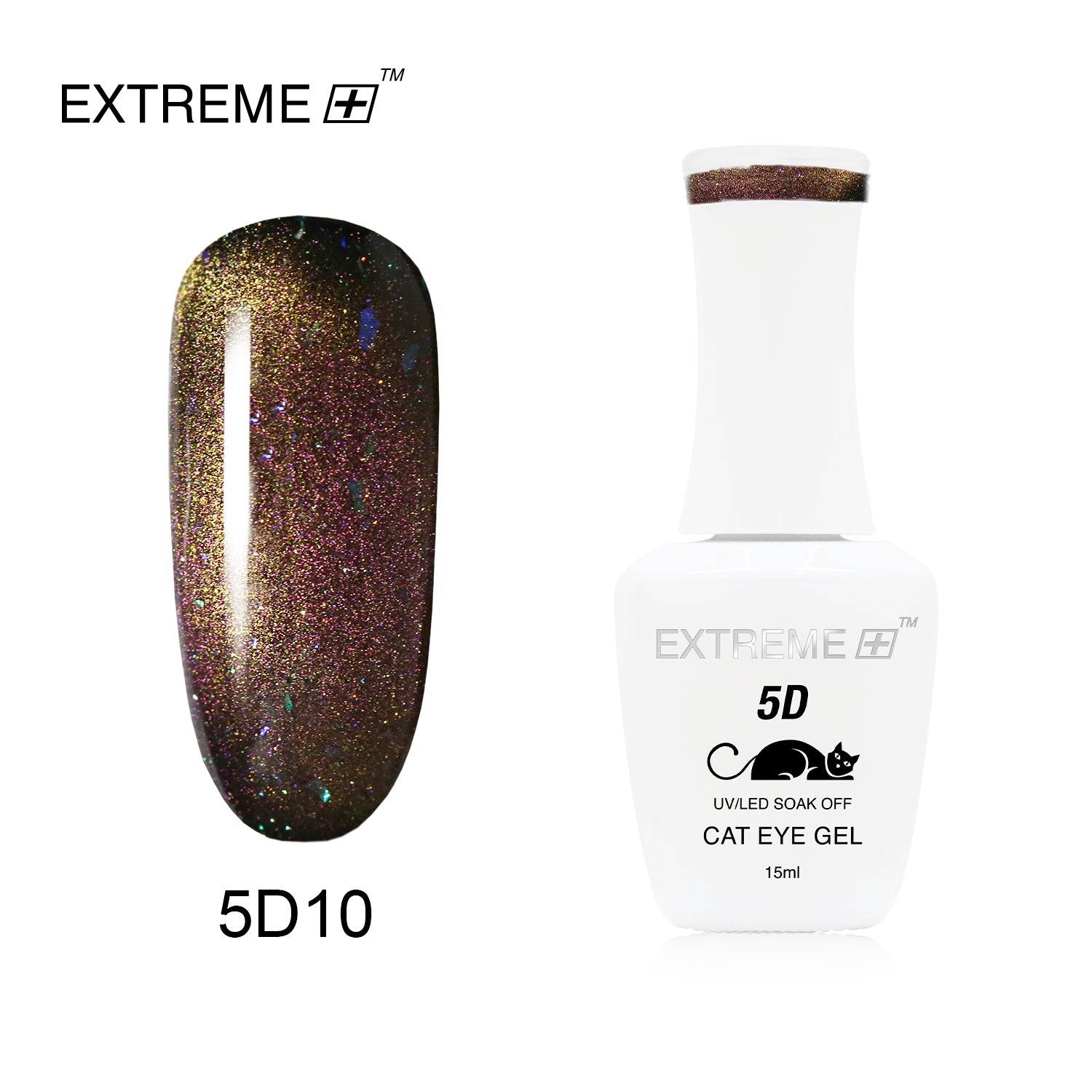 EXTREME+ 5D Cat Eye Gel #5D10 (Clearance)