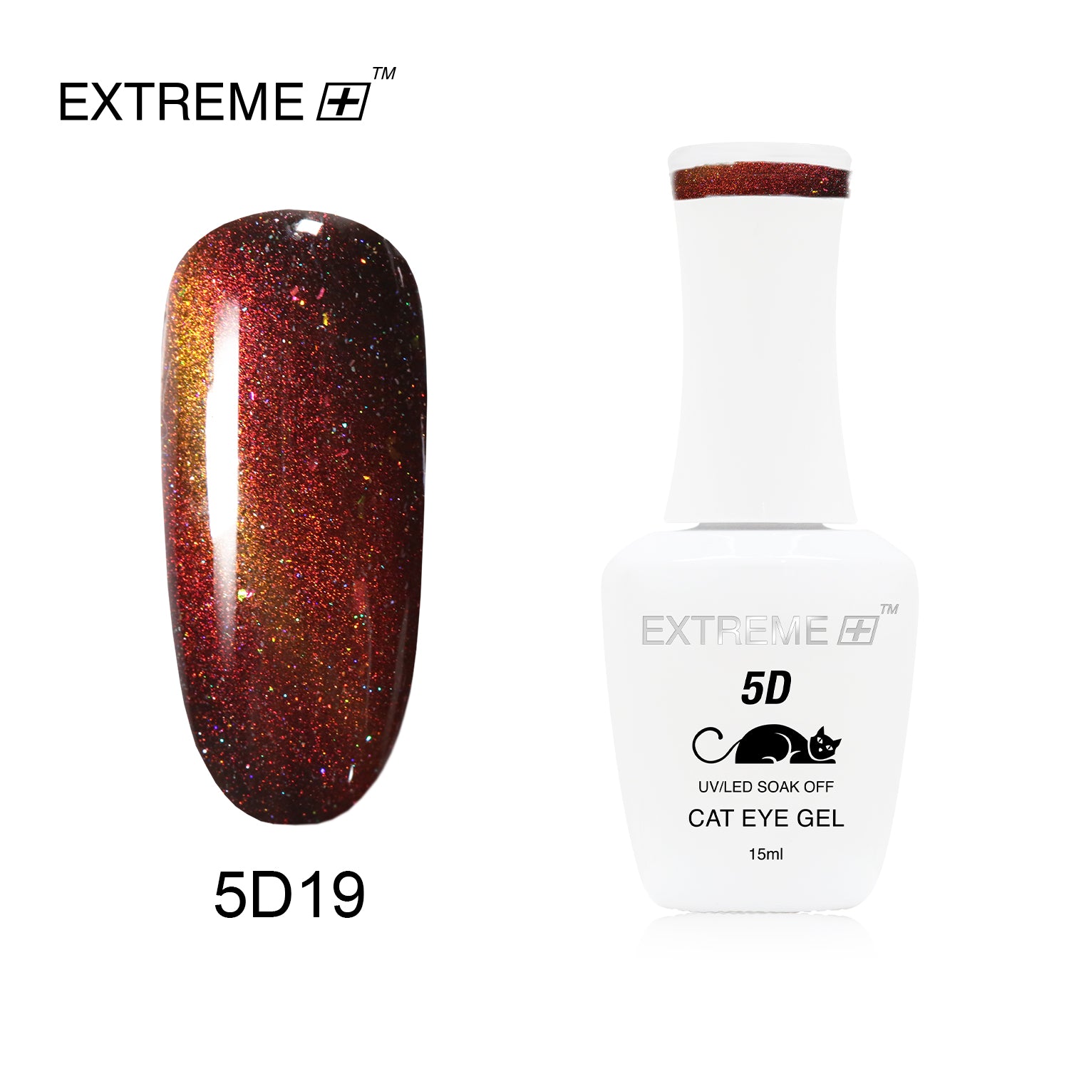 EXTREME+ 5D Cat Eye Gel #5D19(Clearance)