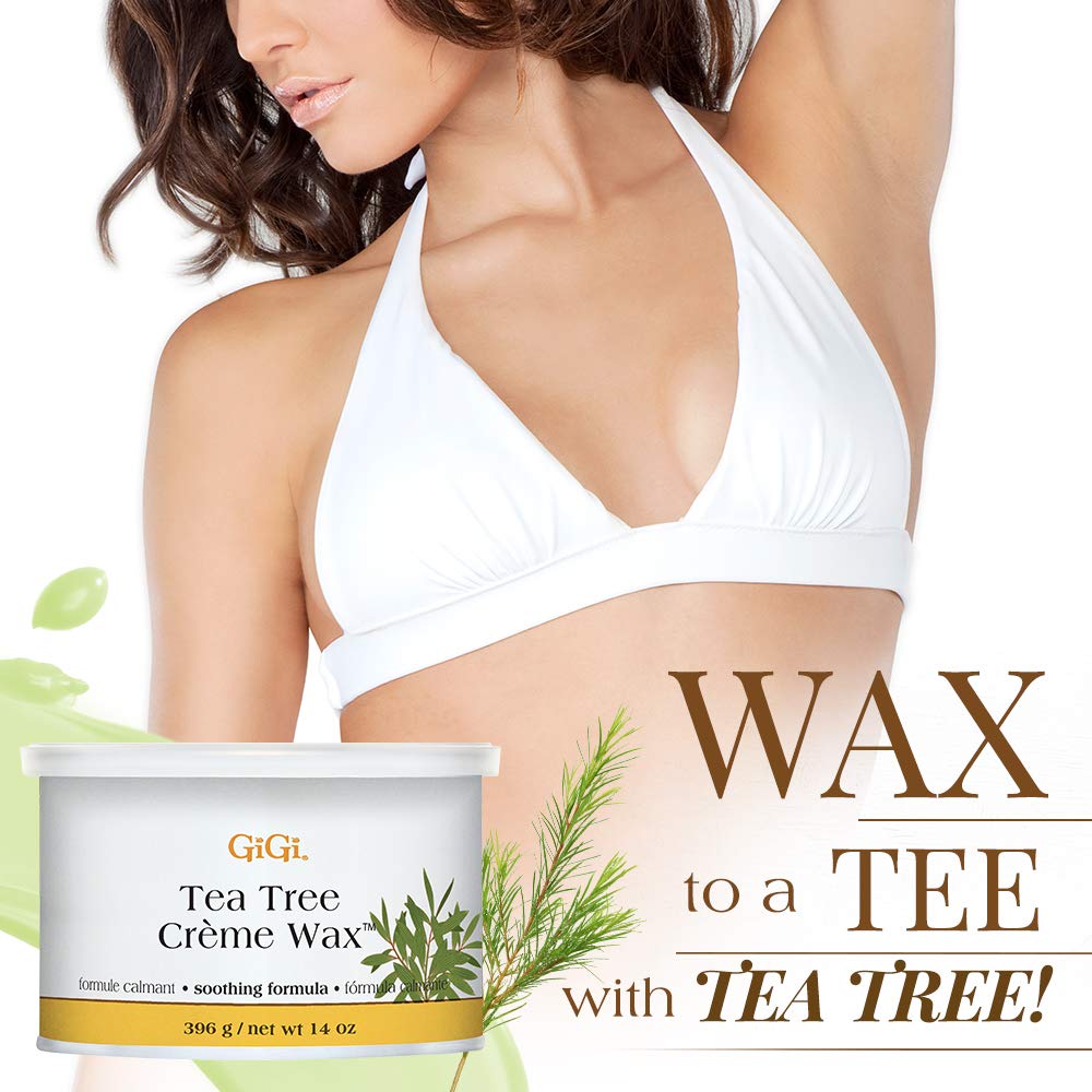 GiGi Creme Wax - Tea Tree - Case of 24