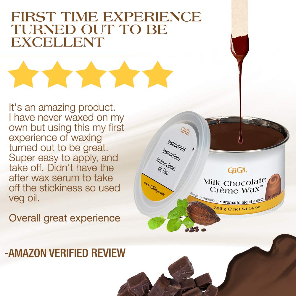 GiGi Creme Wax - Milk Chocolate - 1 pc
