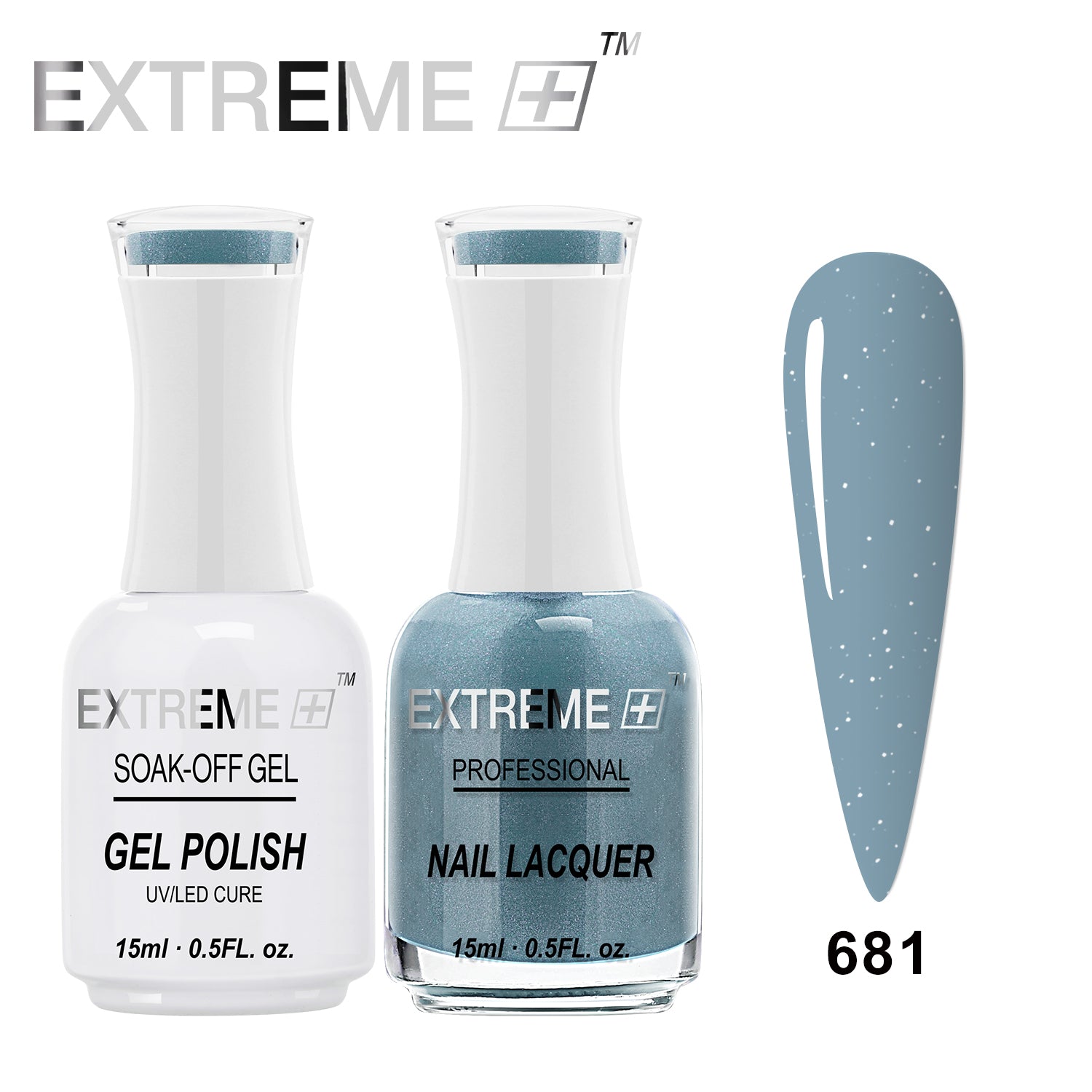 EXTREME+ CLASSIC Gel Matching Lacquer (Duo) - #681