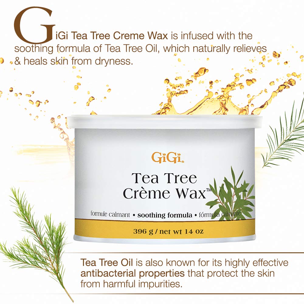 GiGi Creme Wax - Tea Tree - 1 pc