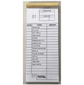 Ticket book - Case of 30/blocks