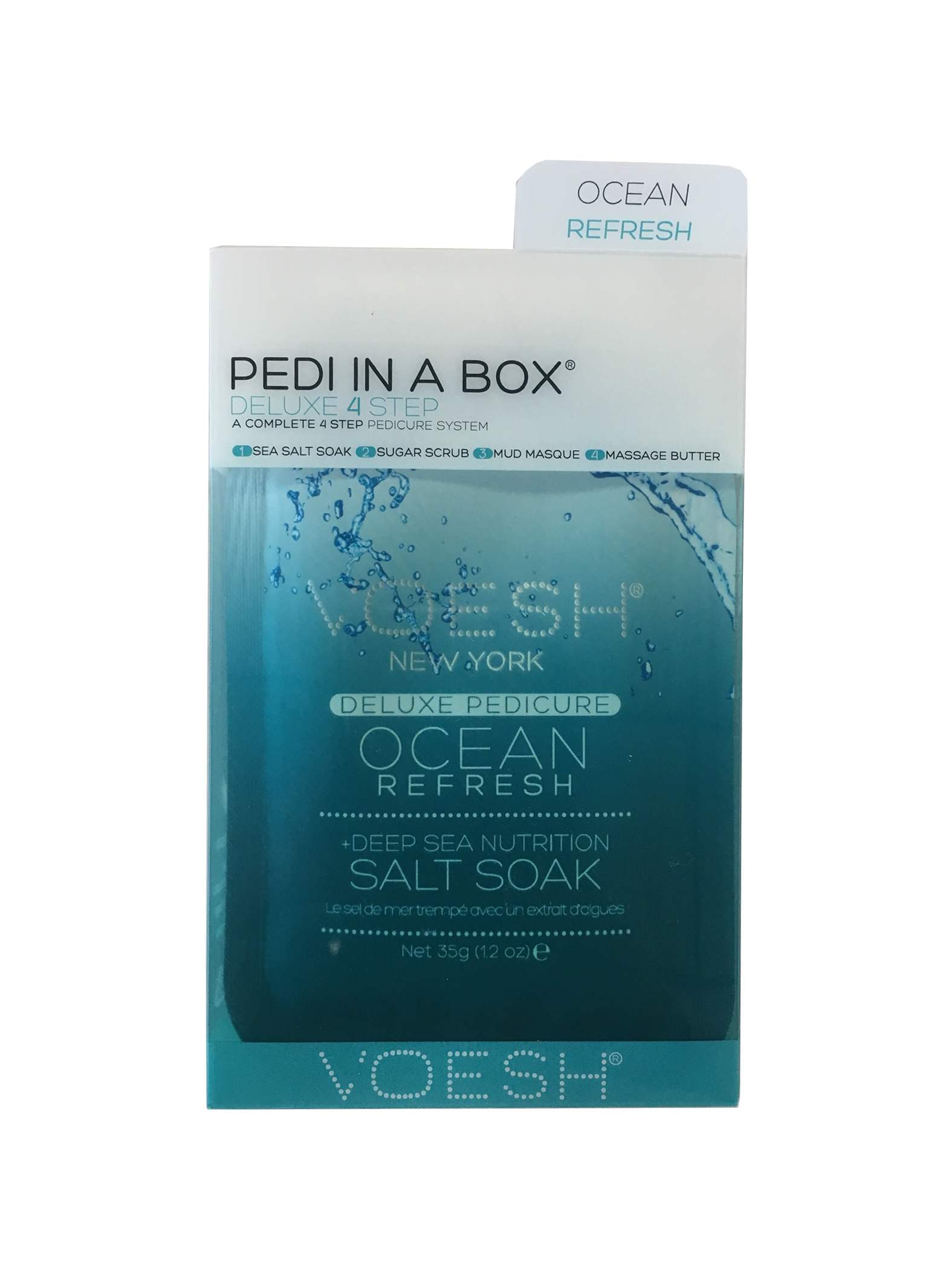 VOESH Deluxe Pedicure 4 bước - Ocean Refresh - Hộp 50 cái