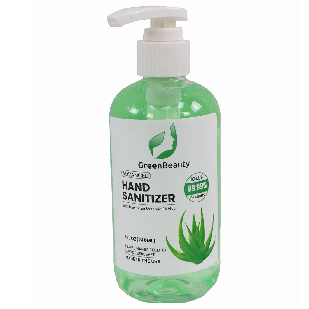 GreenBeauty Hand Sanitizer 8 oz