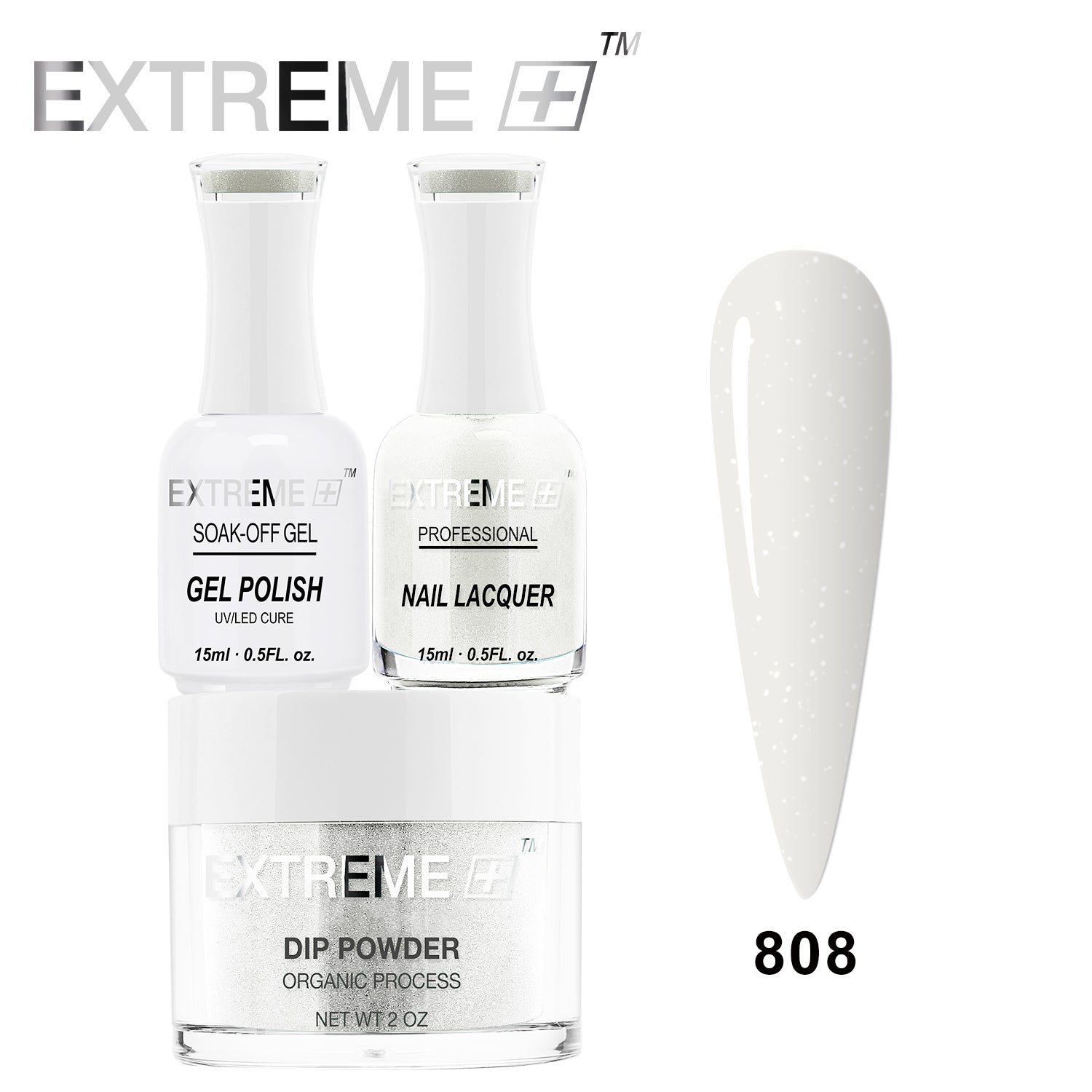 Bộ Combo EXTREME+ 3 trong 1 - Gel, Sơn mài & Nhúng - #808
