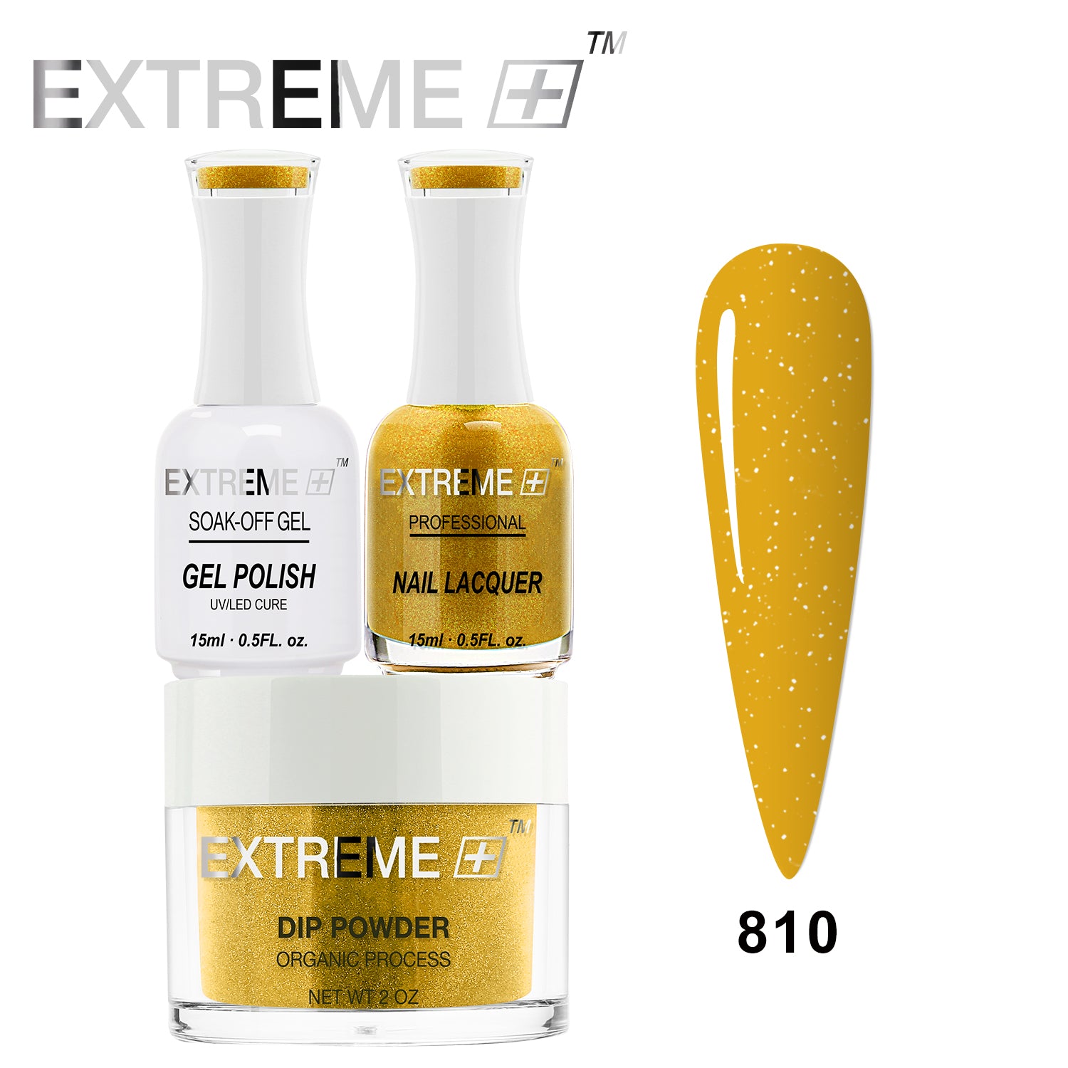 Bộ Combo EXTREME+ 3 trong 1 - Gel, Sơn mài & Nhúng - #810