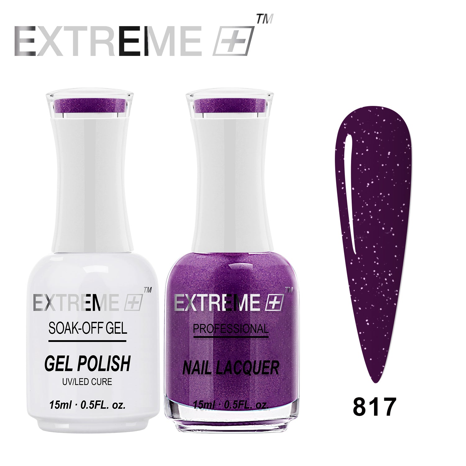 EXTREME+ CLASSIC Gel Matching Lacquer (Duo) - #817