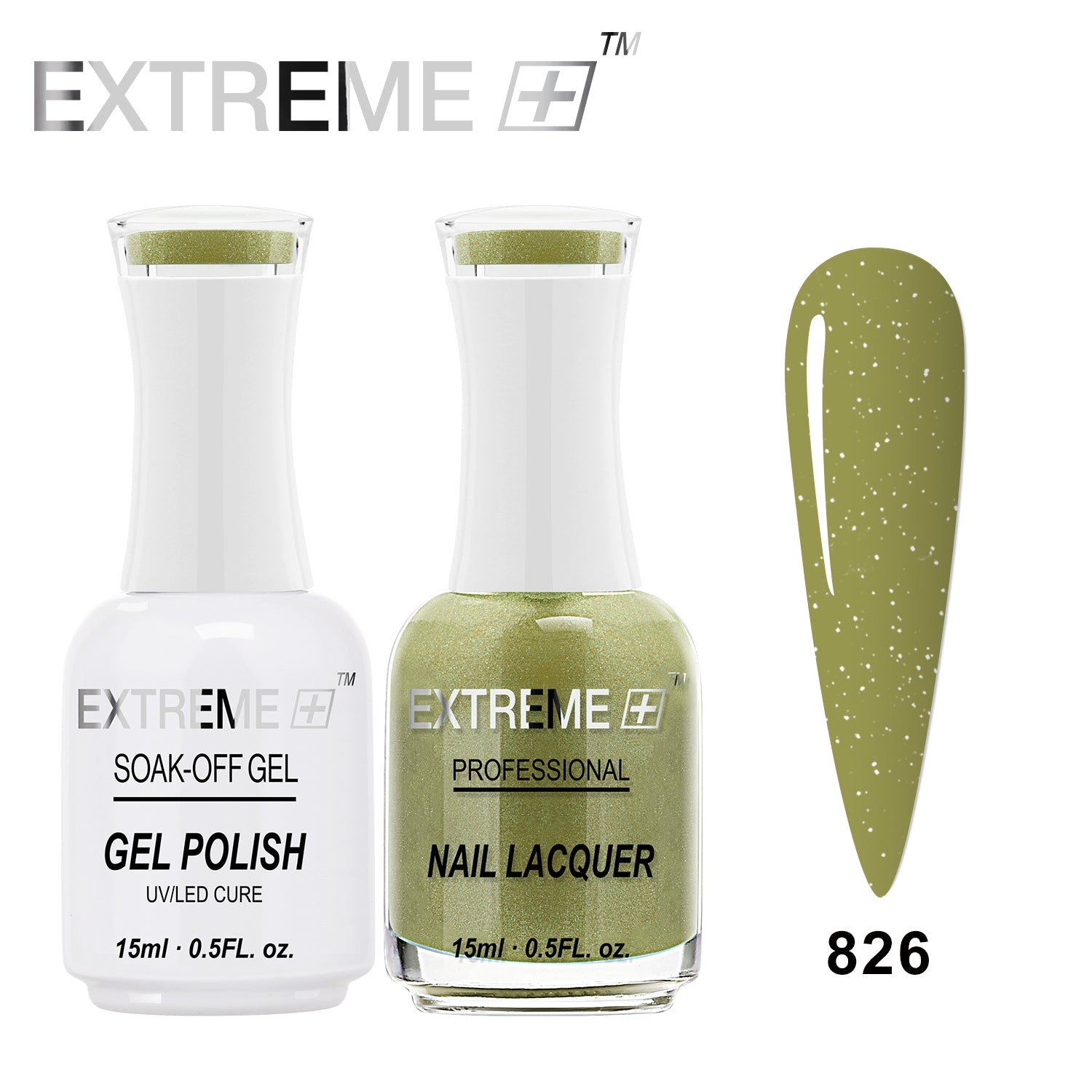 EXTREME+ CLASSIC Gel Matching Lacquer (Duo) - #826
