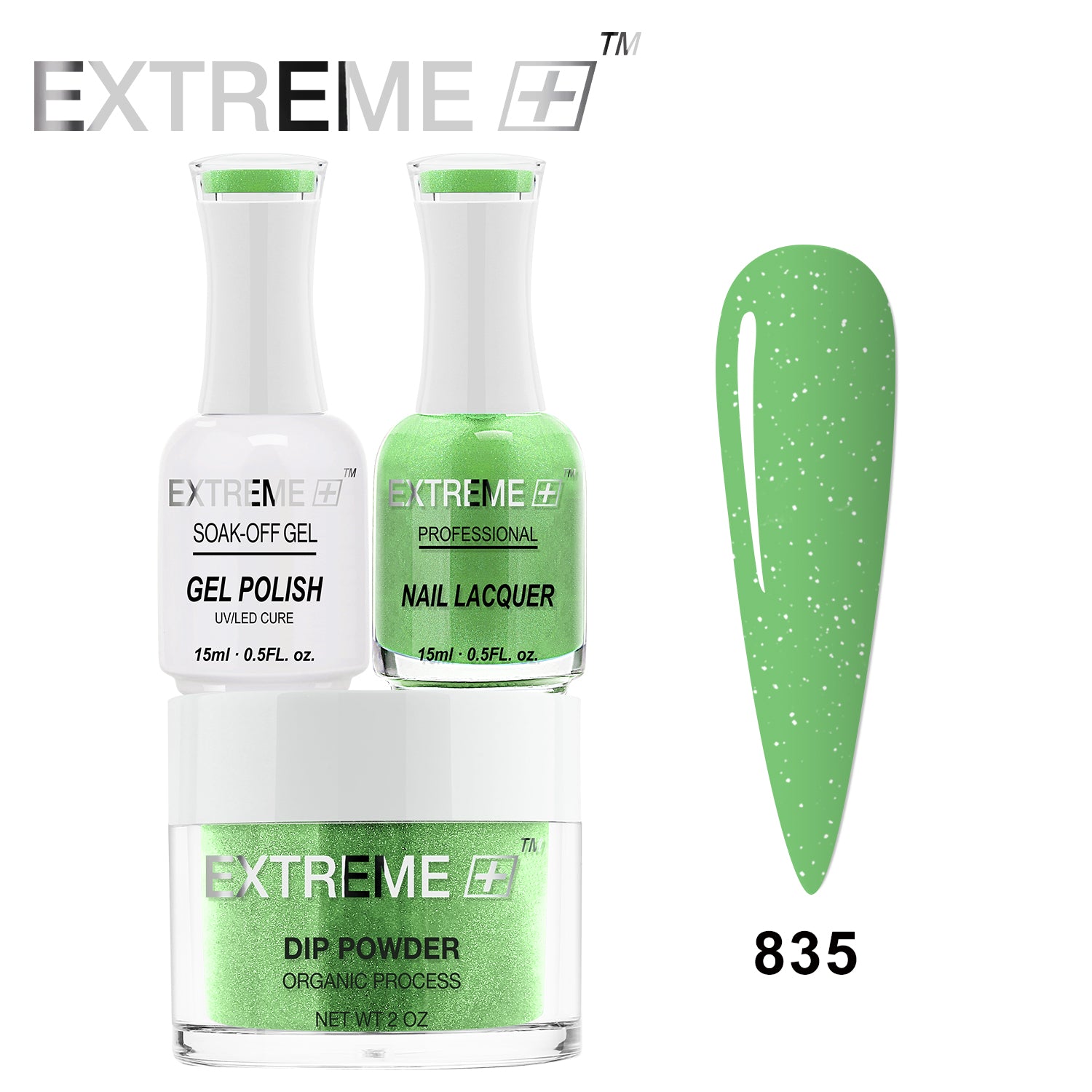 Bộ Combo EXTREME+ 3 trong 1 - Gel, Sơn mài & Nhúng - #835