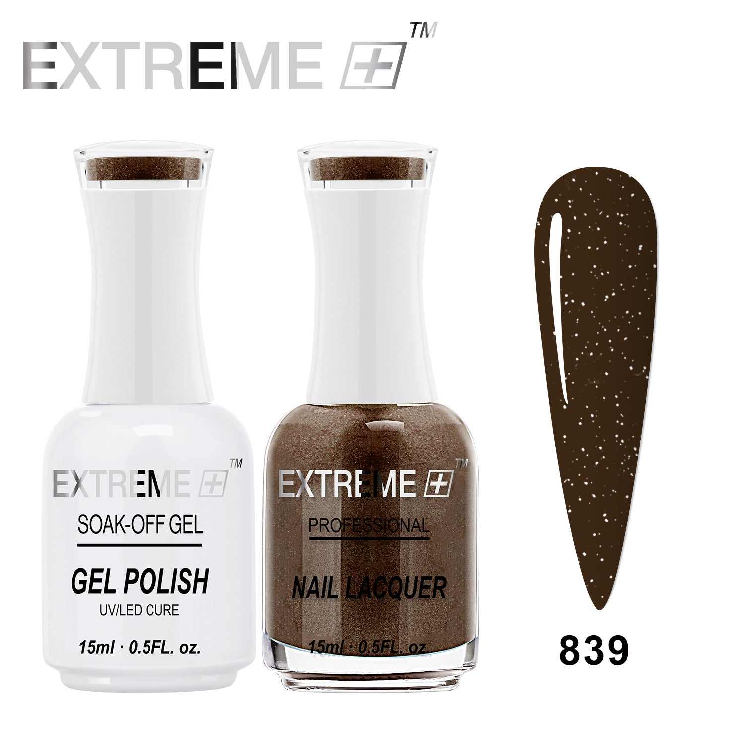 EXTREME+ CLASSIC Gel Matching Lacquer (Duo) - #839