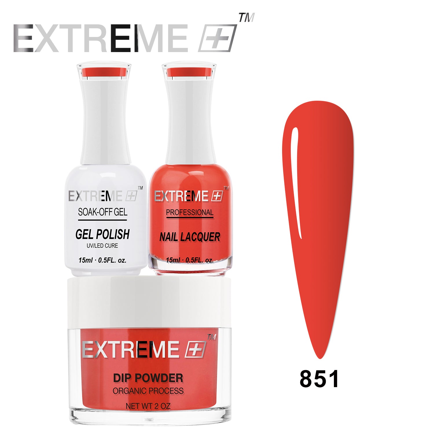 Bộ Combo EXTREME+ 3 trong 1 - Gel, Sơn mài & Nhúng - #851