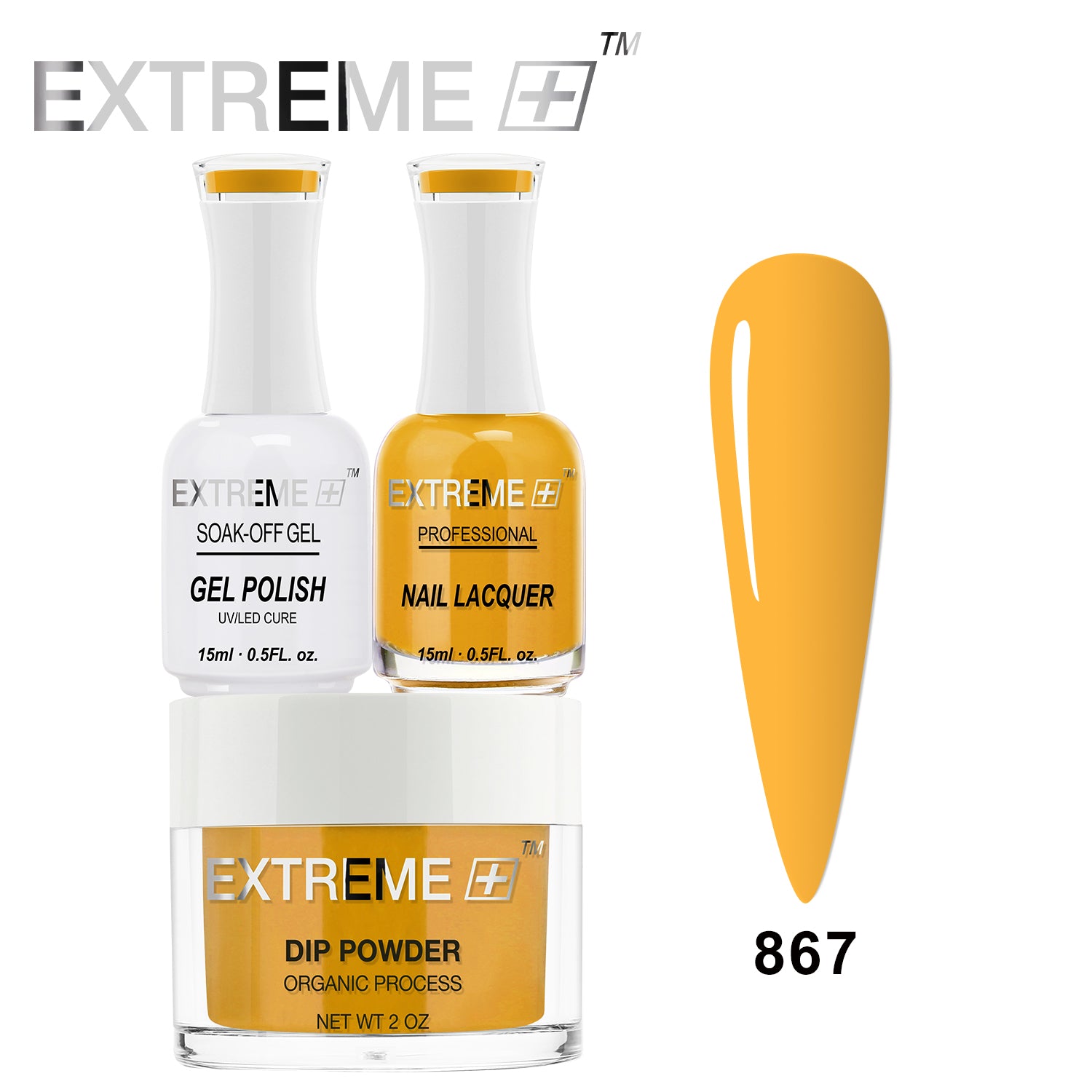 Bộ Combo EXTREME+ 3 trong 1 - Gel, Sơn mài & Nhúng - #867