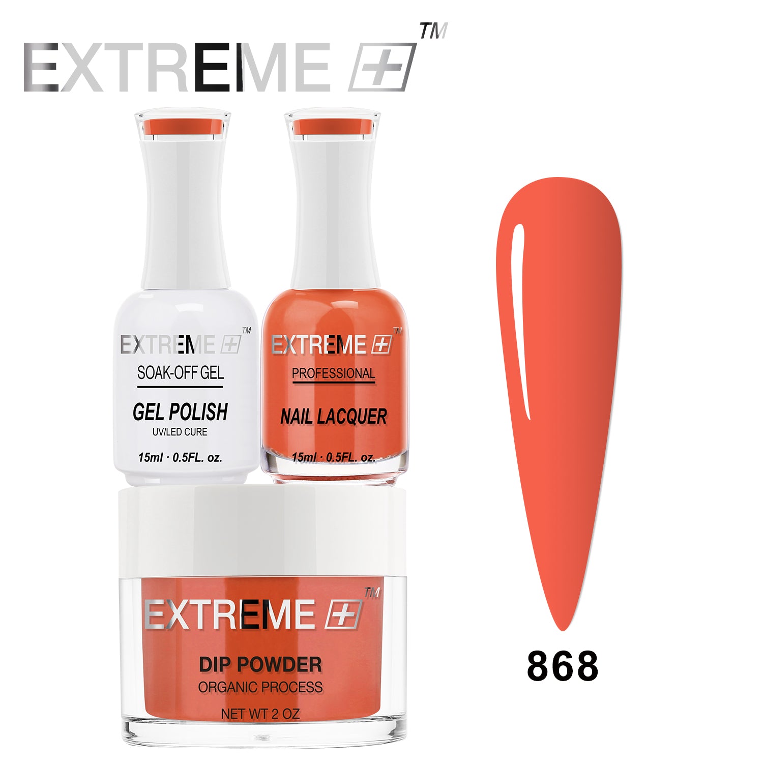Bộ Combo EXTREME+ 3 trong 1 - Gel, Sơn mài & Nhúng - #868