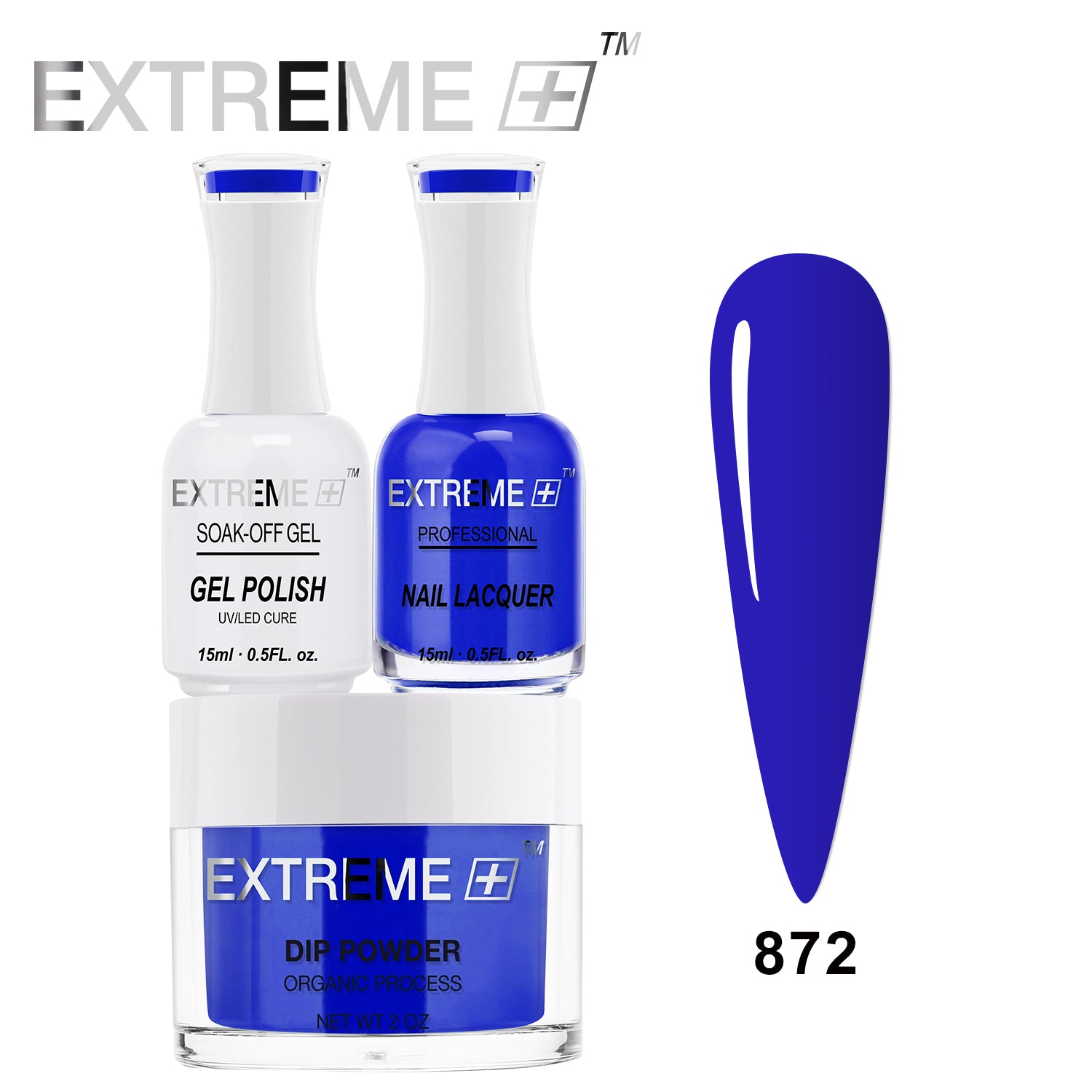 Bộ Combo EXTREME+ 3 trong 1 - Gel, Sơn mài & Nhúng - #872